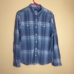 Mens M Patagonia casual button down shirt